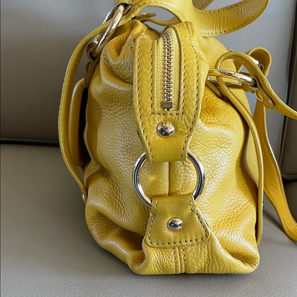 Michael Kors Vibrant Yellow Handbag - Picture 4 of 16